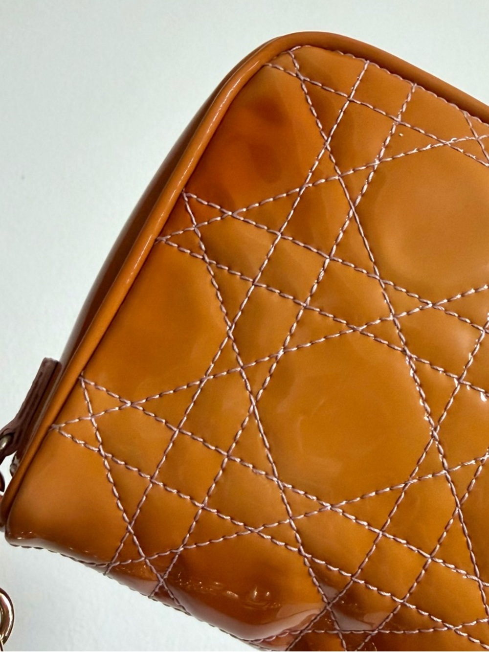 Dior Patent Cannage Lady Dior Small Bag - Picture 14 of 15